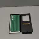 KANGHAR Compatible with Samsung Galaxy S25 Plus Case, Silicone Checkered Cute Pattern, Camera Protection Soft Slim Phone Case for Girls Women -Black