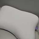 C CUSHION LAB Deep Sleep Pillow, Patented Ergonomic Contour Design for Side & Back Sleepers, Orthopedic Cervical Shape Gently Cradles Head & Provides Neck Support & Shoulder Pain Relief - Calm Grey, 
15.8"L x 7.1"W