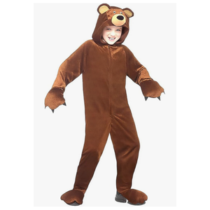 Kids Onesie Pajama Costume, Plush Animal Sleepwear for Boys Girls, Perfect for Halloween Cosplay & Christmas Outfit M