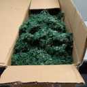 7.5 ft. Pre-Lit Hinged Pencil Artificial Christmas Tree with 350 Multi-Color LED Lights