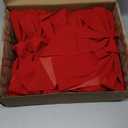 JOYIN 12 Pack Christmas Red Velvet Bows, 13" Long by 9" Wide Decorative Christmas Bows for Wreath Garland Tree Decor, Indoor Outdoor Holiday Decoration (Small)