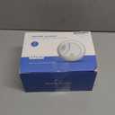 Fire Alarms Smoke Detectors, Photoelectric Sensor Smoke Alarm Battery Operated, Fire Alarm with Test Button & Low Battery Signal, LED Warning Light 85 dB Alarm Sound for Bedroom and Home, 6 Pack