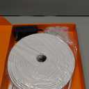 Lamomo LED Strip Lights, 100ft White Dimmable Neon LED Rope Lights, 24V Waterproof LED Light Strip, 6000K Flexible Neon Lights for Bedroom Indoor Outdoor Home Decor