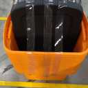 Pack of 18, 18 Gallon Orange & Black Storage Holiday Tote For Seasonal Organization