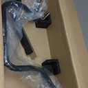 MoKitDora Street Electra Glide Ape Hanger 10" Rise 1-1/4" Fat 1" Clamp Monkey Bagger Meathook Bars for 1986-2023 Harley FLHT & FLHX Ultra Limited Tri-Glide, Black