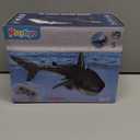 Remote Control Shark Toys for Boys Kids, 1:18 Scale High Simulation Shark for Pool, 2.4Ghz Electric RC Shark Boat Fish Toys with Light & Spray, Toy Shark Gifts for 6 7 8 9 Year olds Kid Boys Girls