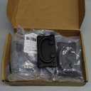 Franklin Brass Mission (5-Pack) Cabinet Handles 3" Hole Center Ring Pulls | Matte Black Hardware Kitchen Door, Drawers, Dressers, Furniture P62076-FB-C1