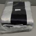 weesire Modern Blackout Curtains for Bedroom Living Room 2 Panels 100% Blackout Black and White Pattern Curtains Abstract Curtains, 52x84 Inches