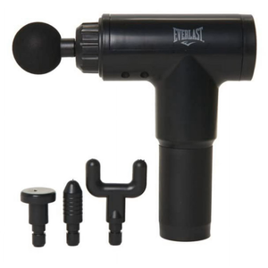 Everlast Beast Deep Tissue Massage Gun, 6-Speed, Rechargeable, Black