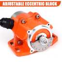 TOAUTO Concrete Vibrator Vibration Motor 100W AC 110V 3600rpm Aluminum Alloy Vibrating Vibrators for Shaker Table (100W)