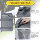 ABCCANOPY Heavy Duty Water Canopy Weights, 4Pack, 60LB