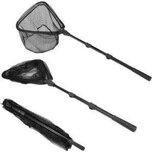 RESTCLOUD Fishing Landing Net with Telescoping Pole Handle, Fishing net Freshwater for Kids Men Women, Extend to 40-63 Inches, 82" Full Extended