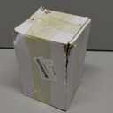 Exclaith Cooking Utensil Holder for Kitchen Counter 4.7 x 7.5 inch Stainless Steel Sleek Kitchen Utensil Holder for Countertop Spatula Spoon Caddy Organizer, Silver