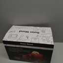 Roter Mond 2 Slice Toaster Retro Stainless Steel with Bagel, Cancel, and Defrost Functions, 6 Bread Shade Settings, Extra Wide Slots and Removable Crumb Tray, Cream