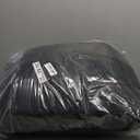 Orthopedic Dog House - Outdoor Waterproof Dog Shelter w/Porch - Indoor Pet House w/Egg-Crate Foam - Cooling - Machine Washable - Ideal for Small Breeds & Fits 24-Inch Crate - 23"x16" (Black)