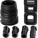 6PCS ZF6HP19Z 6HP19 6HP21 Valve Body to Case Sleeve Connector Seal Kit for BMW Replace 24107536339 24107536340 24107536341 24347588724 24347588725 24347588759