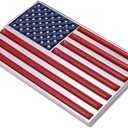 6 x US Flag strong magnet badge 3D Star Spangled Banner Decoration