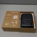 SUPVAN T50M Pro Bluetooth Label Maker Machine with Tape, Wide Waterproof Label, Versatile App with 30+ Fonts and 660+ Icons, Inkless Labeler for Home, Kitchen, School, Office Organization, Black