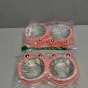 Skrtuan Stainless Steel Pet Bowls, Double Food & Water Bowls for Dogs, Cats & Rabbit, Non-Slip Pet Feeder with Cute Modeling, BPA Free, Dishwasher Safe, Set of 2