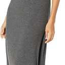 Amazon Essentials Women's Tank Maxi Dress (Medium, Charcoal Heather)