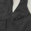 V VOCNI Suit Vest for Women Waistcoat Vintage Steampunk Dressy Casual Racerback Vest Jacket (Medium, Black)