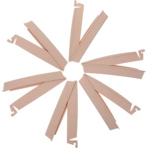 Healifty 6pcs Drainable Pouch Clamp Set Colostomy Bags Supplies Clip Ostomy Drain Bag Tail Closure Sealing Clamps Leakage for Stoma Care