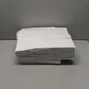 qiqee 13"x4.5"x10" Large Gift Bag with Handles 100PCS Gift Paper Bags White Bags Multiple Uses (Wide Large)