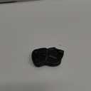 Dog Nylon Collar Strap with 2 Holes for Electronic Fence Training Barking Collar Receivers-3/4 Inch Replacement Strap-Compatible with Nearly All Brands and Models of Electric Collars (Black)