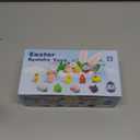 Non Candy Easter Egg Fillers Stuffers for Kids 24 PCS, Easter Mochi Squishy Fidget Toys Gifts Basket Essentials for Toddler, Mini Party Favors Supplies Prizes Goodie Treat Bag Trinkets for Boys Girls