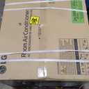 LG 24,500 BTU Window Air Conditioner, 230V, Cools 1,560 Sq.Ft. (39' x 40' Room Size), Quiet Operation, Electronic Control with Remote, 3 Cooling & Fan Speeds, Auto Restart, White