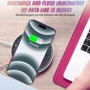 Bonoma Compatible with iPhone 16 Pro Case Bling Laser Florescent Iridescent Crystal Luxury Camera Protector + 2* Screen Protector Shockproof Edge Cover -Purple