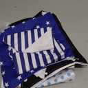 Janmercy 5 Pack Adult Drool Bandana Bibs Soft Adjustable Absorbent Drool Bibs for Women Special Needs Unisex Men