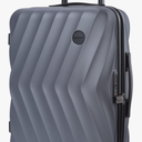 BAGSMART Carry On Luggage 22x14x9 Airline Approved,PC Hardside Suitcase,20 Inch Travel Luggage with Spinner Wheels, Lightweight Suitcases for Men Women, Grey