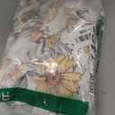 2-in-1 Baby Head Support and Strap Cover for Car Seat, Super Soft Mink Floral CarSeat Insert Cushion Headrest for Bouncers, Strollers, Swing