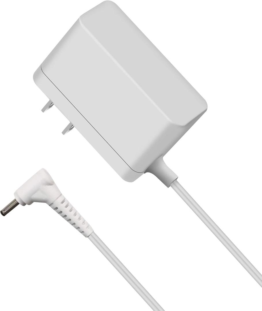 5V AC Charger Adapter Power Cord Compatible with Willow Pump Generations 1, 2, and 3, Replacement 3Amp Charger Cord (White)