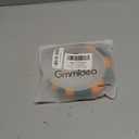 Gmmidea Beaded Rhinestone Headband for Women Girls Fashion Sparkly Crystal Headband Bling Thick Padded Hairband Fancy Jeweled Head Band Festival Hair Accessories C-(Orange& Green)