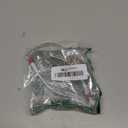 NoCry Clear Safety Glasses for Men and Women; Lightweight Work Glasses with Adjustable Frames and No-Slip Grips; Scratch Resistant Anti Fog Safety Glasses with Superior UV Protection, ANSI Z87.1 Rated (White & Red)