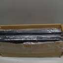 Abiglifty Room Divider Curtain Rods No Drilling, Adjustable 4-10Ft(H) Wall Divider for Room Separation, Temporary Privacy Tension Curtain Rods, Freestanding Space Room Separator, Black