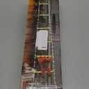 Multicolor LED Christmas Ladder Lights - 10ft Christmas Decorative Ladder Lights with Remote Control and Santa Claus, Xmas Decorations Light for Indoor Outdoor, Window, Garden, Wall, Xmas Tree Decor