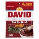 DAVID Jumbo Sunflower Seeds, Bar-B-Q Flavor, Stocking Stuffer, 5.25 oz. (5.25 Ounce (Pack of 1))