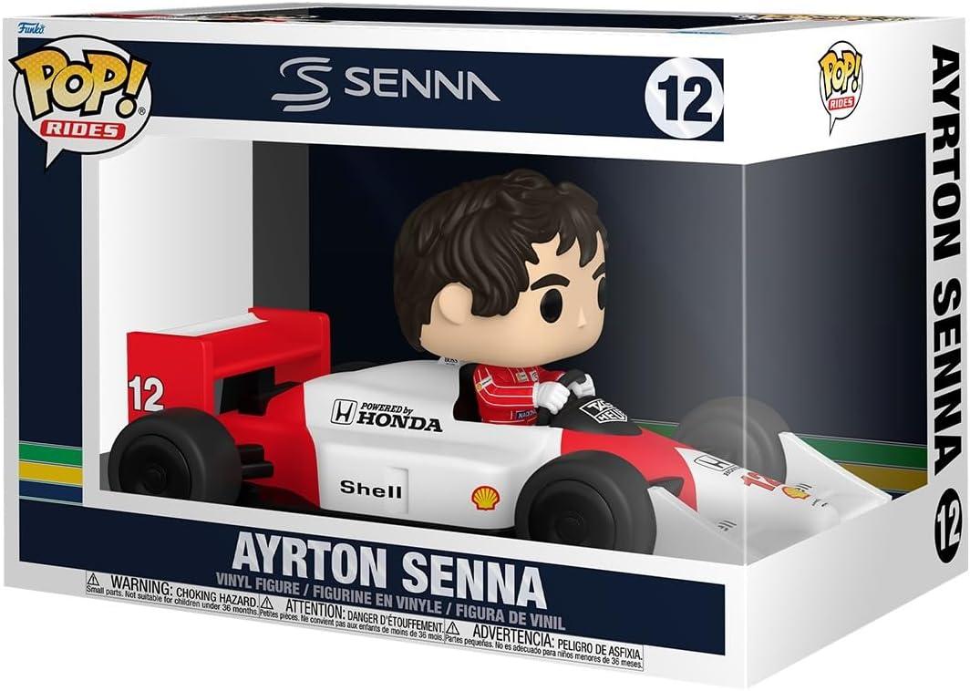 Funko Pop! Rides Super Deluxe: Ayrton Senna - Senna McLaren - Collectable Vinyl Figure - Gift Idea - Official Merchandise - Toys for Kids & Adults - Sports Fans - Model Figure for Collectors
