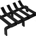 HiFlame Fireplace Log Grate Heavy Duty Solid Steel Wood Burning Fire Place Wood Stove Firewood Holder