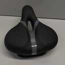 Bicycle Seat Replacement, Bike Seat for Men and Women, Comfort Wide Bike Saddle Memory Foam Padded Soft Bike Seat Cushion Compatible with Peloton, Mountain, City Bikes, Indoor Exercise Bikes