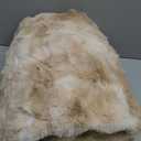 Cozy Bliss Faux Fur Throw Blanket for Couch, Fuzzy Soft Plush Thick Bubble Blanket for Sofa Bedroom Living Room, 50 * 60 Inches Tie-dye Beige