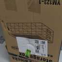 Toys Storage Organizer Bins for Lego, Stackable Toys Organizer, Lego Building Block Storage, Toy Storage Box with 24 Palace Grids, Plastic Stackable Organizer Bins (Green 2layers)