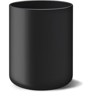 demany Black Utensil Holder for Kitchen Countertop Easy to Clean, Matte Ceramic Cooking Utensil Crock for Counter, Spatula Holder for Farmhouse Dcor 4.66.5 INCH