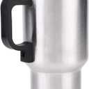 12V Car Heated Cup 450ml Stainless Steel Travel Mug 60W Fast Boiling Electric Kettle for Coffee Tea with Auto Shut-Off Car Beverage Warmer