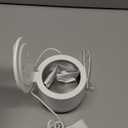 Advanced Ultrasonic Retainer Cleaner Machine for Dentures, Mouth Guards, Braces, Toothbrush Heads, Jewelry, 45kHz Triple-Phase Purification System, 4 Modes for Multiple Dental Appliances