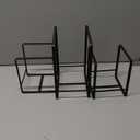 3 Pack Metal Dish Organizer, Space Saving Plate Organizers for Cabinet, Kitchen Cabinet Dish Drying Racks Organizer for Plates, Pots and Pans