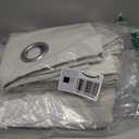 H.VERSAILTEX Blackout Curtains for Bedroom Thermal Insulated Room Darkening Living Room Curtains 63 Inch Long Grommet Privacy Protection Window Curtain Panels/Drapes for Nursery,2 Panels,Ivory/Cream